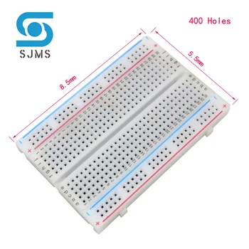 Aukštos Kokybės 400 Kaklaraištis Taškų Solderless PCB Mini Duona Valdybos Universali Bandymo Proto Valdyba 