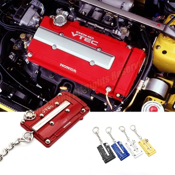 Aukštos Kokybės JDM Metalo vtec DOHC variklis K20 automobilių turbo raktų žiedas už gk5 FD2 k20a ek9 priedai