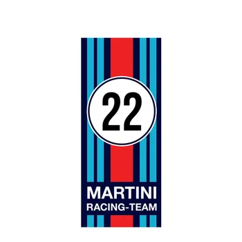 Aukštos Kokybės Kūrybos Martini Racing Juostele Ral Automobilių Lipdukas Priedai Vinilo, PVC, Motociklo, Automobilio Lipdukas Stilius 15cm*6cm