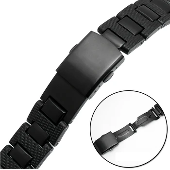 Aukštos Kokybės Nerūdijančio Plieno Watchband Už Casio G-shock DW-6900 DW9600 DW5600 GW-M5610 Metalo Watch Band Apyrankę, Dirželį ant Riešo