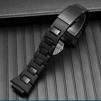 Aukštos Kokybės Nerūdijančio Plieno Watchband Už Casio G-shock DW-6900 DW9600 DW5600 GW-M5610 Metalo Watch Band Apyrankę, Dirželį ant Riešo