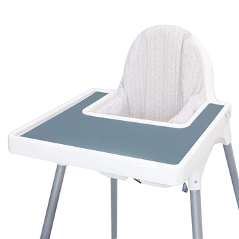 Aukštos Kėdės Silikono Placemat Anti-Slip Valgomasis Stalas Kilimėlis Baby Bamblys Vandeniui Kūdikio Motina Maisto Klasės Medžiaga