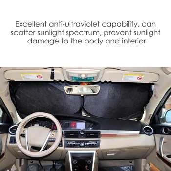 Automobilio Vasarą, Atspalvis, Raštas Skėtis Auto Priekinio Lango skėtį nuo saulės Apima Automobilių Sun Protector Interjero prekinis, galinis Stiklo Apsauga Anti UV