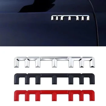 Automobilių 3D Metalo MTM Lipdukas ir Lipdukai Volkswagen Passat Golf SAGITAR Audi A3 A5 A6 Automobilių Galinis Kamieno Kūno Emblema Ženklelio Lipdukai