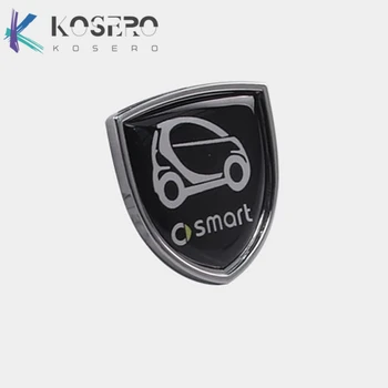 Automobilių stiliaus Pakeitimo Metalo lipdukas dekoracija Smart 450 451 453 fortwo forfour automobilio 3D logotipas išoriniai priedai