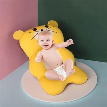 Baby Shower Pagalvę Vonios Sėdynės Paramos Kilimėlis Padas Neslidus Vonia Sėdynė Kilimėliai Kamšalu Nežiūriu Triušis Bather Saugos Vonia Paramos Pagalvėlė