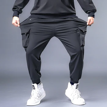 Baggy Kelnės Vyrams Hip-Hop Streetwear Krovinių Ziajać Didelis Dydis 7XL Sweatpants Vyrų Jogger Negabaritinių Mados Kelnės Plius Szie