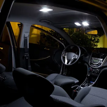 Balta Canbus Klaidų, Automobilių Lemputės, LED Interjero Šviesos Rinkinys, Skirtas Volvo XC70 2003-2012 m. 2013 m. m. 2016 m. Skaityti Žemėlapį Dome Licencijos Lempos
