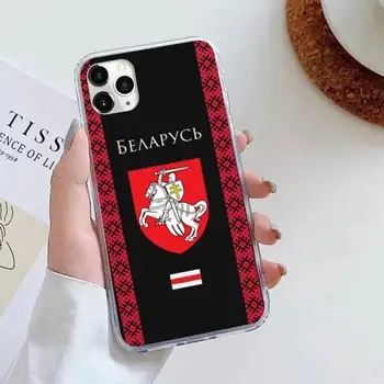 Baltarusijos vėliavos mados modelis capacoque funda Telefono dėklas Skirtas iphone 12 5 5s 5c se 6 6s 7 8 plus x xs xr 11 pro max
