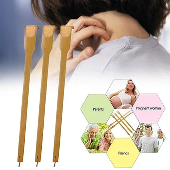 Bambuko Massager Atgal Vyriais Tvirtos Medinės Braižymo Backscratcher Massager Sveikatos Produktus