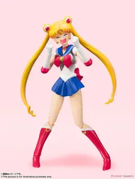BANDAI Originalus S. H. Figuarts Sailor Moon Sailor Moon Anime Veiksmo ir Žaislas duomenys Modelis Žaislai Vaikams