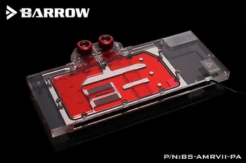 Barrow BS-AMRVII-PA, LRC 2.0 Pilnas draudimas Grafika Kortelės Vandens Aušinimo Blokai, AMD Įkūrėjas Edition Radeon VII