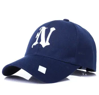 Beisbolo kepurės aukštos kokybės HipHop mados entuziastas NY lauke kepurės teniso N raidės asmenybė