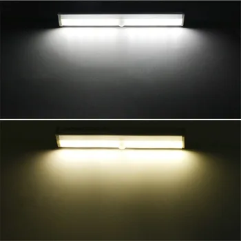 Belaidžio LED Pagal Kabineto, Šviesos, Judesio Jutiklis Lempos Laiptai Spinta, Virtuvės Eilėje Šviesos Spinta Spinta LED Šviesos Naktį