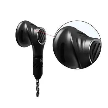 BGVP DX5 Plokščia Galva Plug Earburd Metalo Ausinės Stereo Hifi Muzikos MMCX Stereo Ausinės Aukštos Kokybės 