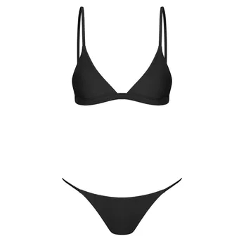 Bikini 2021 Moterų Bandeau Tvarstis Bikini Komplektas, Push-Up Brazilijos maudymosi Kostiumėliai Paplūdimio bikini tanga mujer купальник женский#K4
