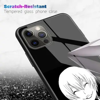 Bleach Anime Kurosaki Ichigo Stiklo Telefono dėklas skirtas iPhone 11 12 Pro XR X 7 8 XS Max 6 6S Plus SE 2020 Padengti Shell Coque 