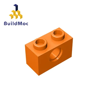 BuildMOC Surenka Dalelių 3700 aukštųjų technologijų, Mūrinis 1x2 su Hol Statybinių Blokų Dalys 