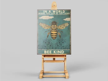 Bumble Bee Akvarelė Spausdinti Vabzdžių Pobūdis Troba Sienos Paveiksl Entomologijoje Meno Plakatas Vaikų Kambario Sienų Apdaila