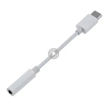 C tipo Ausinės USB Tipo C Ausinės Adaptador jungtis, USB, C, Vyrų-3.5 mm Female Ausinių Papildomas Adapteris Converte Kabelis