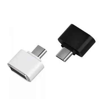 C tipo USB 2.0 Adapteris Keitiklis Vyrų ir Moterų OTG USB 2.0 Duomenų Sinchronizavimo Įkroviklis Aliuminio Adapteris Balta Ir Juoda OTG Duomenų Sinchronizacija