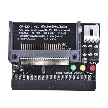 CF (Compact Flash 3,5 metų Moteris 40 Pin IDE Įkrovimo Adapteris Keitiklis Kortelės
