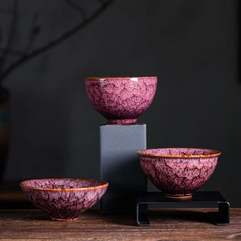 CHANSHOVA 80ml Kinijos retro Krosnies keitimas Asmenybės Porceliano arbatos puodelio Mažas kavos puodelis Kinų Keramikos puodeliai H509