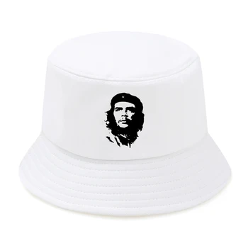 Che Guevara Herojus Saulės Mens Segmento Skrybėlę, Sulankstomas Hip-Hop Žvejybos Hat Moteris Paprastas Panama Lauko 2020 Suaugusiųjų Gorro Pescador