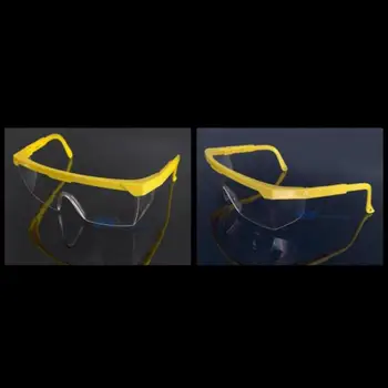 Chemistry Lab Apsauginiai akiniai Akiniai Saugos Skaidrūs Akiniai Vėjo apsauga nuo dulkių, UV Apsauga Akiniai, Dviračių Akiniai nuo saulės