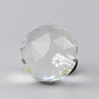 Crystal Prism Kamuolys Perforuoti Briaunotas Prizmės Fotografijos Reikmenys, Aišku, K9 Stiklo Namų Puošybai Etape Sukurti Šviesos