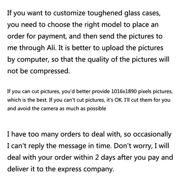 Custom Case for iPhone 8 7 Plius 6 XS MAX XR 5S SE 