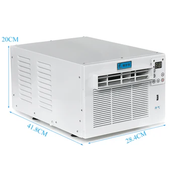 Darbalaukio oro kondicionierius 1500W 220V/AC 24 valandų laikmatis Šalčio/Šilumos dvejopo naudojimo Su nuotolinio valdymo LED valdymo pultas Pet oro conditione