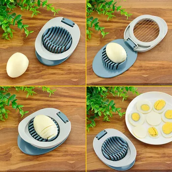 Daugiafunkcis Kiaušinių Pjaustyklės Skyriuje Cutter Daliklis Plastikinių Kiaušinių Splitter Sumažinti Kiaušinių Prietaiso Kūrybinės Virtuvės Kiaušinių Įrankiai