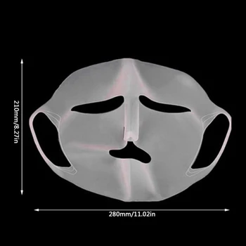 Daugkartinio Naudojimo Silikoninės Drėkinanti Kaukė Veido Priežiūros Priemonė Nuo Išgaravimo Raukšlių