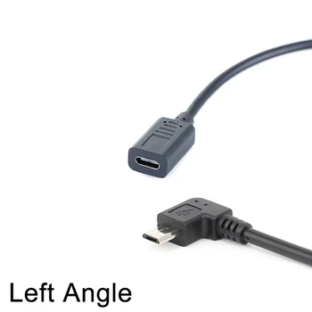 Dropshipping USB Tipo c moterį, Micro USB Vyrų OTG Jungties Kabelio Adapteris