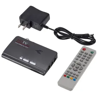 DVB-T/DVB-T2 TV Imtuvas Imtuvas DVB T/T2 TV Box VGA, AV CVBS 1080P HDMI Skaitmeninis HD Palydovinis Imtuvas su Nuotolinio Valdymo