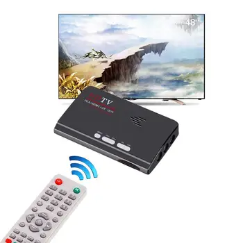 DVB-T/DVB-T2 TV Imtuvas Imtuvas DVB T/T2 TV Box VGA, AV CVBS 1080P HDMI Skaitmeninis HD Palydovinis Imtuvas su Nuotolinio Valdymo