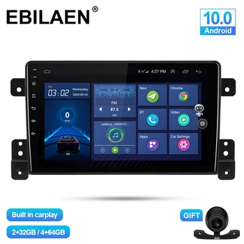 EBILAEN Automobilio Multimedijos Grotuvo Suzuki grant Vitara 3 2005 -Android 10.0 Autoradio GPS Navigacija Radijo Headunit 4G-WIFI