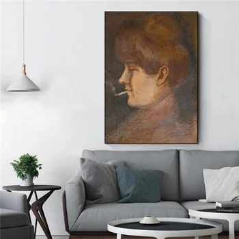 Egonas Schiele Autoportretas Tapetai, Drobė, Tapyba, Plakatas Spaudinių Marmuro Sienos Meno Tapybos, Dekoratyvinių Paveikslų Šiuolaikinio Namų Dekoro