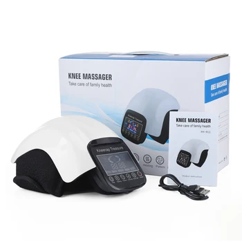 Elektriniai Infraraudonųjų spindulių Šildymo Kelio Massager Vibracijos Fizioterapijos Priemonė LCD Ekranas sąnarių Skausmų palengvinimui 3 Šildymo Lygiai