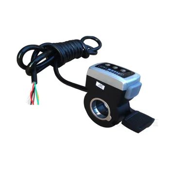 Elektrinis Motoroleris, PASIDARYK pats Visiškai Rinkiniai DC Brushless Valdytojas LCD Droselio Šviesos Ragų 24V 36V 48V už Escooter/Ebike/E-Karutis