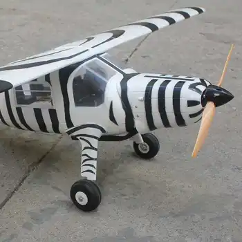 Elektros RC Lėktuvų DORNIER DO27 1600mm Sparnų 2600g Pakilimo Svoris Kamufliažas/Zebra Modelis RC Lėktuvo RINKINYS Drone Lauko