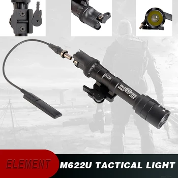 Elementas M622U Taktinis Šviesos Medžioklės Gun Žibintuvėlį Ginklų Šviesos airsoft EX446