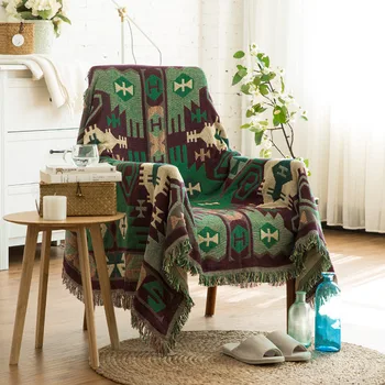 Europos stiliaus Sofa / Lova / Orlaivių Kelionės antklodė, neslidžia medžiaga sofos pagalvėlių lauko iškylą, mat etninės retro antklodė kilimas