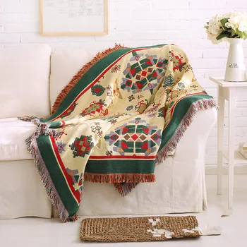 Europos stiliaus Sofa / Lova / Orlaivių Kelionės antklodė, neslidžia medžiaga sofos pagalvėlių lauko iškylą, mat etninės retro antklodė kilimas