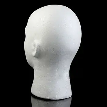 Faroot Naujas Vyrų Polistirolas, baltas Polistirolas, putų galvos modelio Stovas plaukų Perukas skrybėlę, rankų manekenas ekranas lentynos