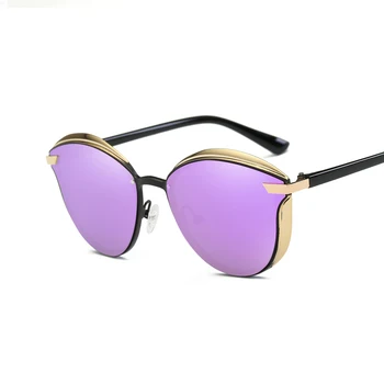 FENCHI akiniai nuo saulės moterims Poliarizuota Cat Eye veidrodėliai saulės akiniai Prabangus dizainas, vintage Mados prekės ženklo Moterų óculos de sol feminino