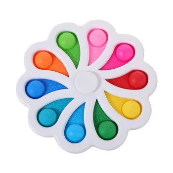 Fidget Paprasta Dimple Žaislas Gėlių Fidget Žaislai Streso pagalbos Ranką Žaislai Anksti Švietimo Vaikams Suaugusiųjų Nerimo Autizmo Žaislai