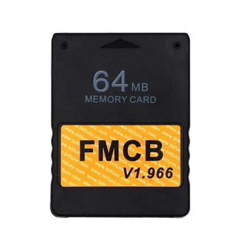 Free McBoot v1.966 8MB / 16 MB / 32MB / 64MB Atminties Kortelė PS2 FMCB versija 1.966