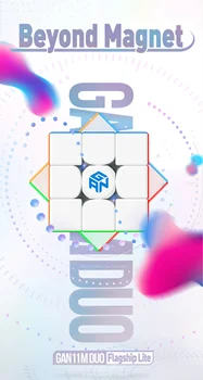 GAN 11 M Duetas 3x3x3 Magic Cube Profesinės kubas 3x3x3 Magnetinio Greitis kubo GAN Puzzle Game cube GAN 11 M Duetas GAN11M GAN Kubas